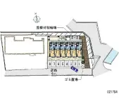 ★手数料０円★岡山市東区西大寺中野　月極駐車場（LP）